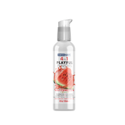 Swiss Navy Watermelon 4-in-1 Playful Flavors warming lubricant and massage gel.