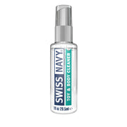 Swiss Navy toy and body cleaner in a 1oz bottle.