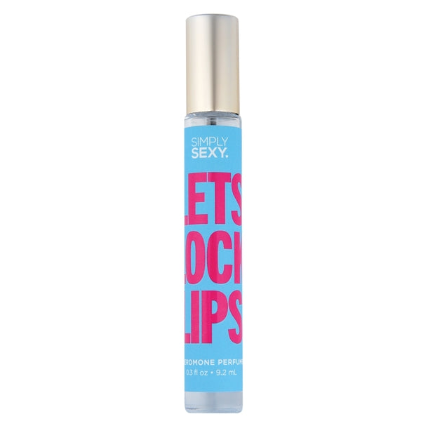 Simply Sexy Lets Lock Lips pheromone perfume travel spray.
