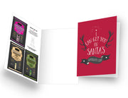 Kama Sutra Naughty Notes Holiday Gift Set with massage oil and lubricant.