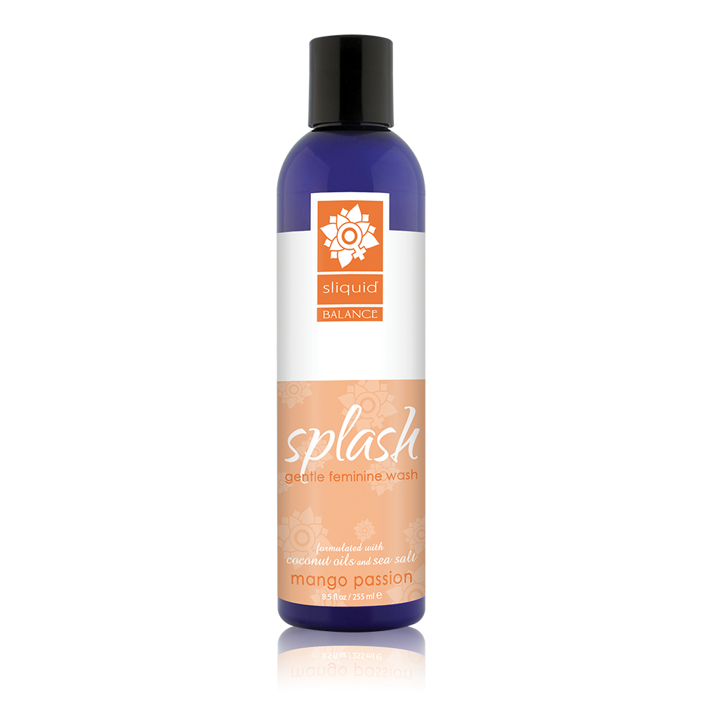 Sliquid Splash Mango Passion gentle feminine wash.