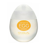 Tenga Egg Lotion lubricant in an egg-shaped bottle.