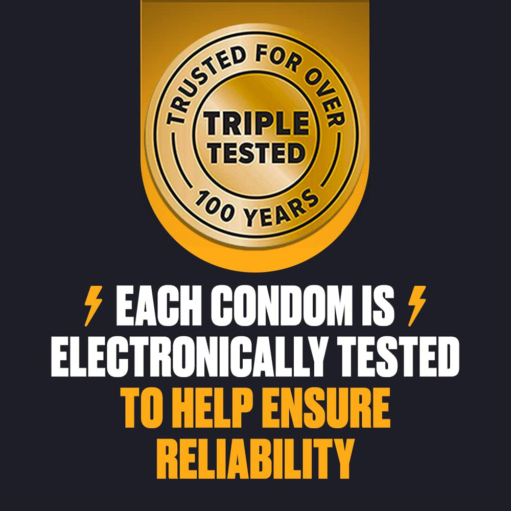 Trojan Magnum Raw condoms with a "Trusted for over 100 years" seal.