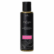 Sensuva Pheromone Infused Massage Oil in Pink Grapefruit & Vanilla.