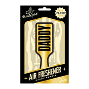 Daddy Paddle air freshener with fresh peach scent.