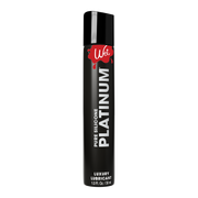 Black bottle of Wet Platinum Pure Silicone Luxury Lubricant.