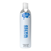 A bottle of Wet brand water-based personal lubricant.