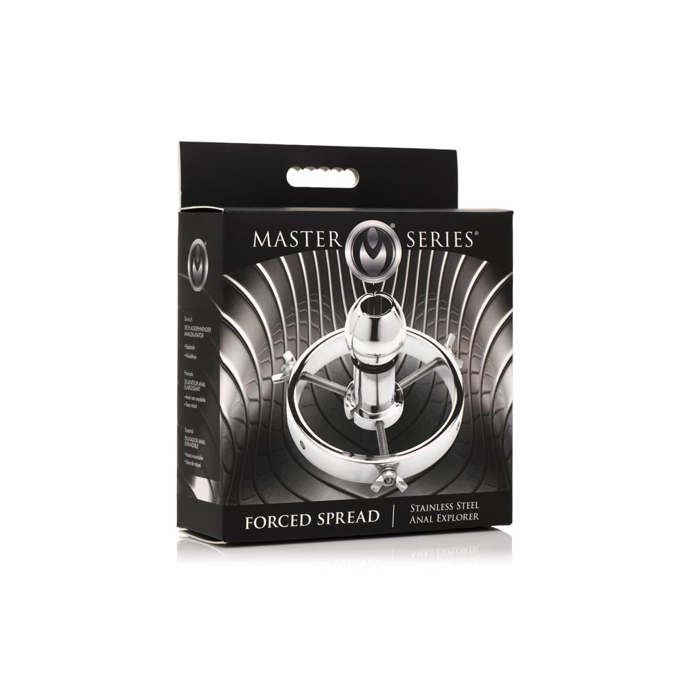 Stainless Steel Expanding Anal Plug Expander – Master Series by XR LLC