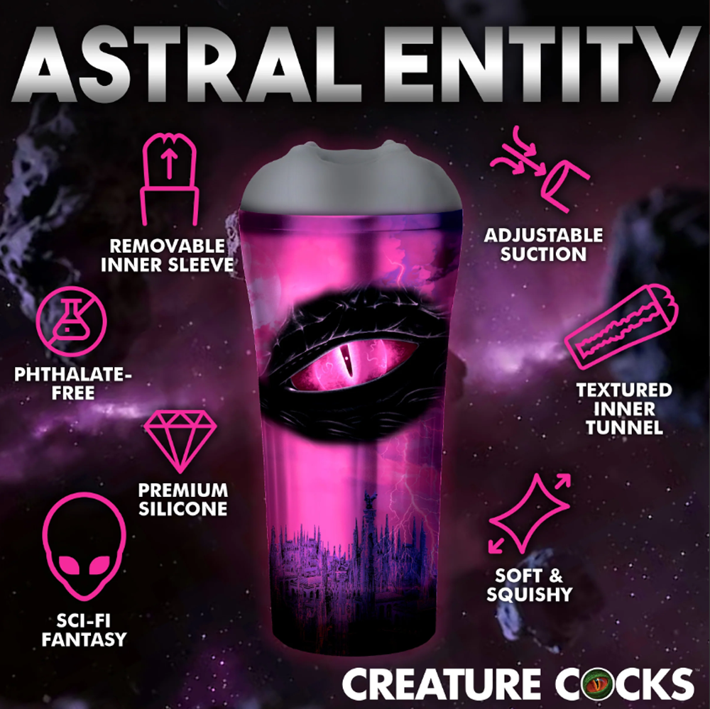 Predator Creature Fantasy Stroker with dragon eye design and sci-fi elements.