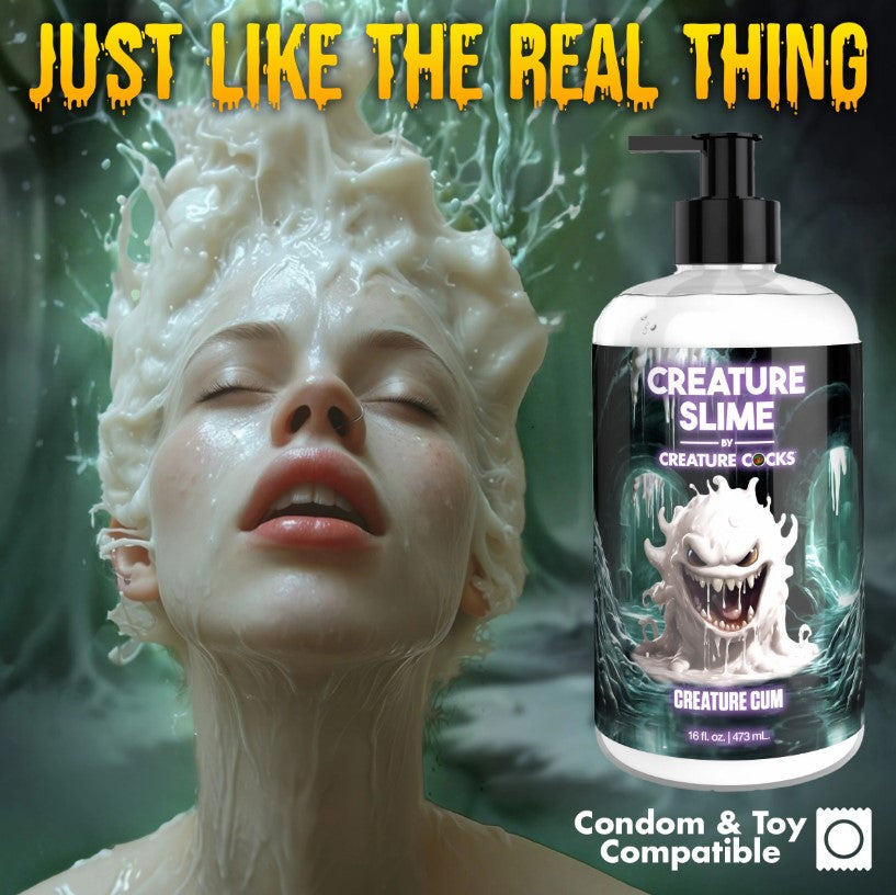 Creature Cocks unscented water-based jizz lube with monster formula.