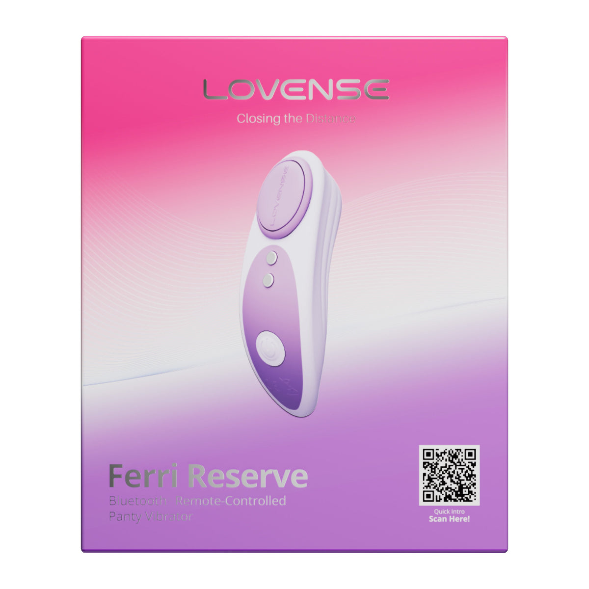 Lovense Ferri Reserve Magnetic Panty Vibrator – Lavender