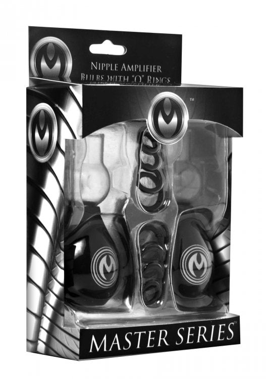 Nipple amplifier pump set with O-rings in packaging.