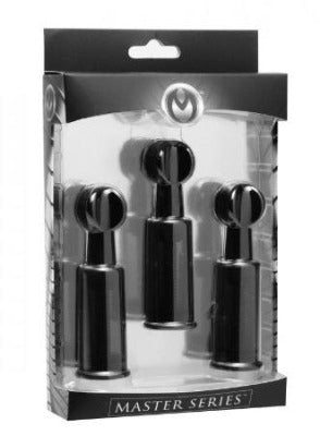 Triple suction cylinders with twist action in a Master Series package.