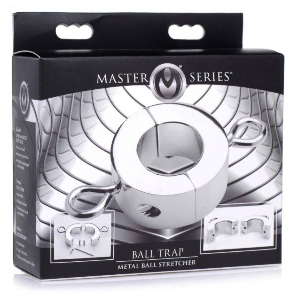 Master Series weighted metal ball stretcher with aluminum alloy ring.