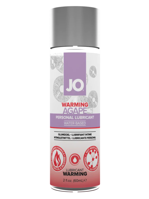 JO Agape Warming Personal Lubricant, water-based, 2 fl. oz.