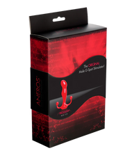 Aneros Progasm hands-free prostate massager in red ice.