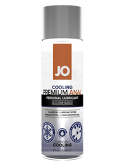 JO Cooling Premium Anal Personal Lubricant, silicone-based, 2 fl oz.
