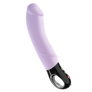 Amethyst Big Boss G-spot vibrator with a looped handle and control buttons.