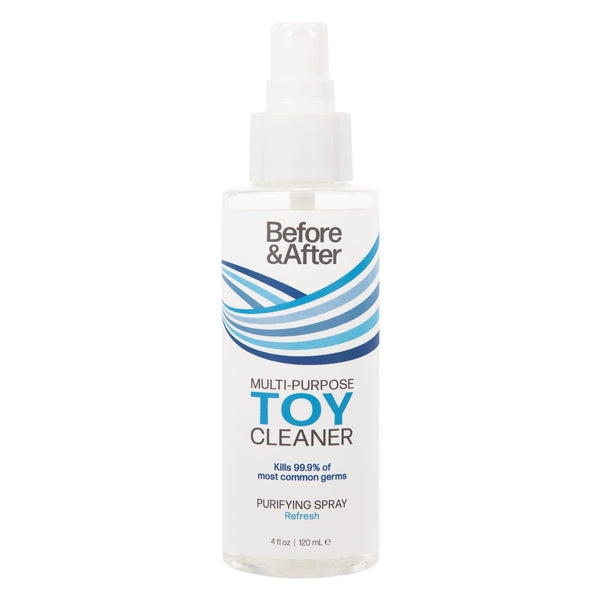Before & After multi-purpose toy cleaner spray.