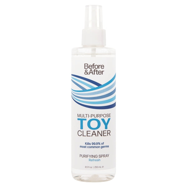 Before & After multi-purpose toy cleaner spray.
