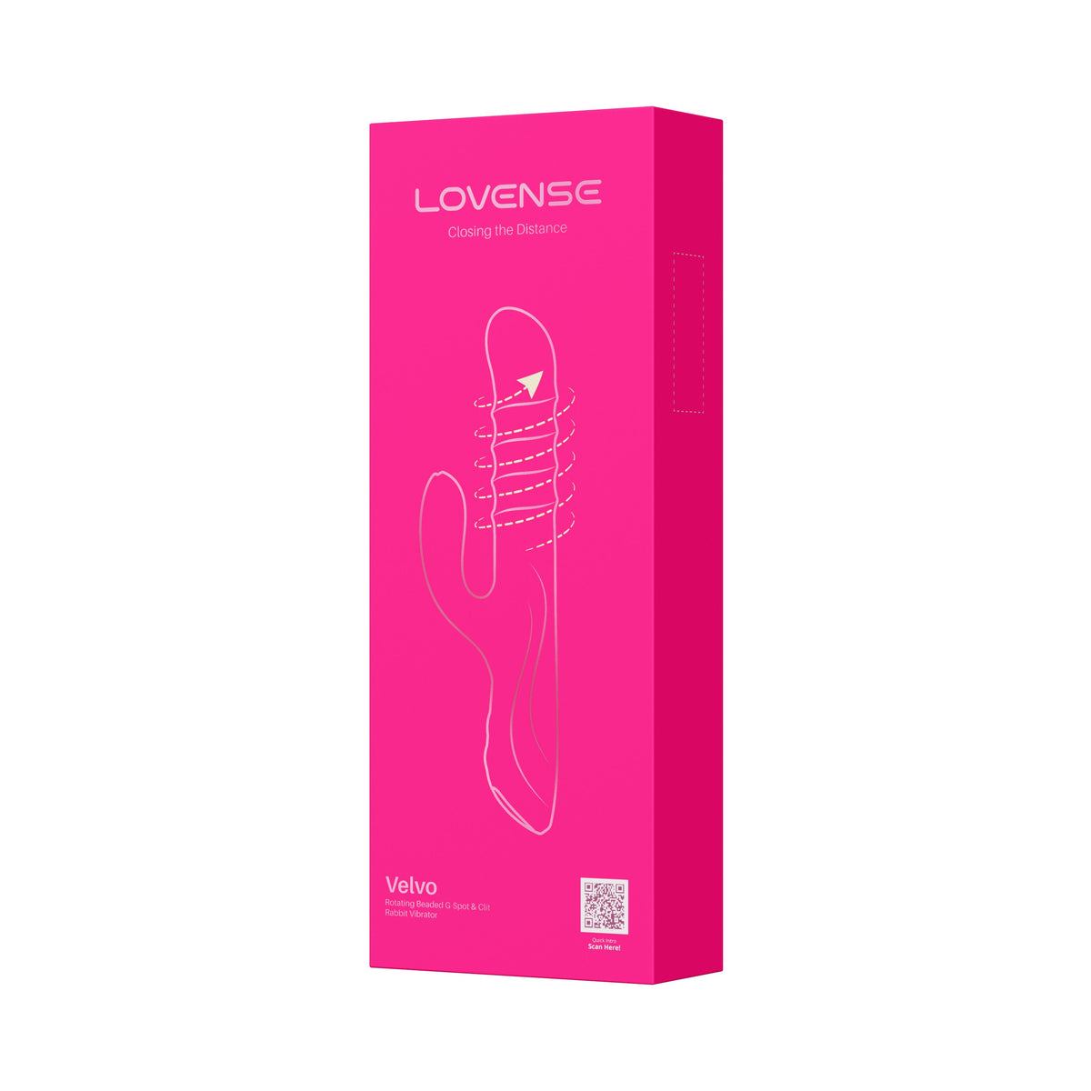 Lovense Velvo App-Controlled Rabbit Vibrator