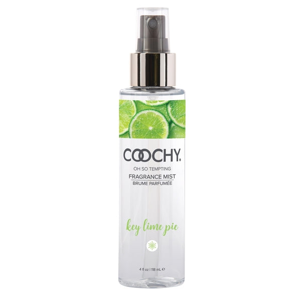 Coochy Key Lime Pie fragrance mist with lime slices on the label.