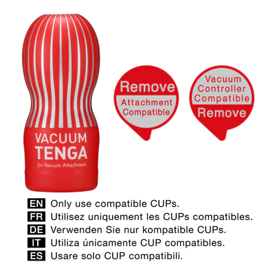 Tenga Vacuum Controller II with compatible cup package.