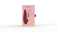 Womanizer Classic 2 clitoral stimulator in bordeaux with Pleasure Air Technology.