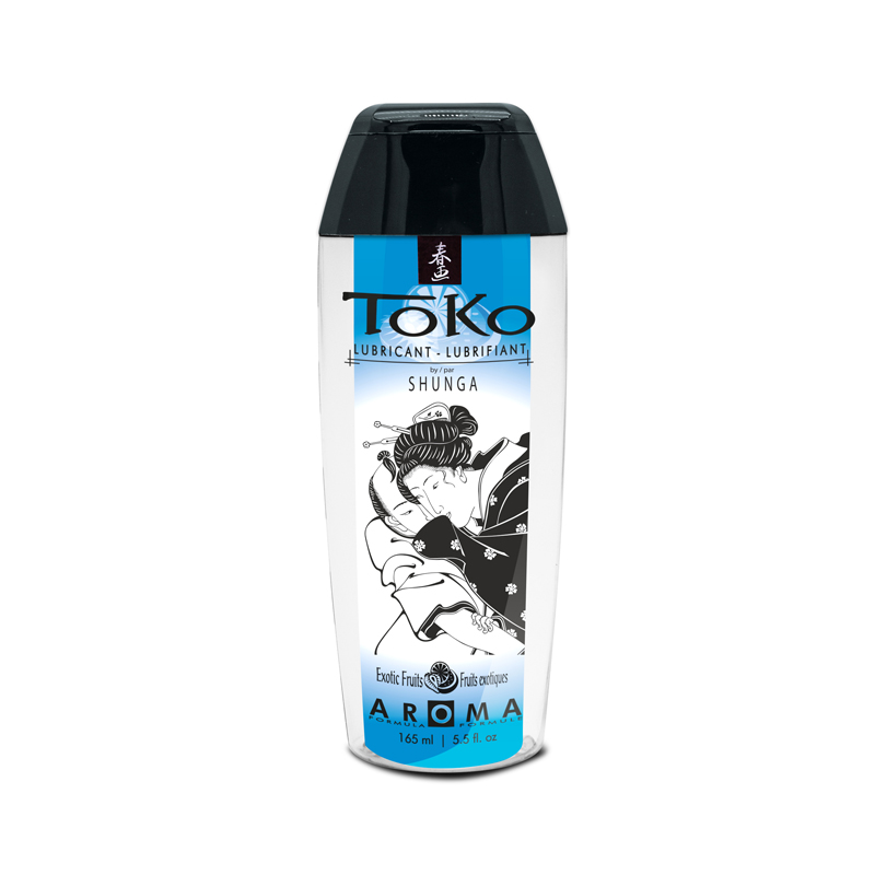 Shunga Toko Aroma Exotic Fruits flavored water-based lubricant.