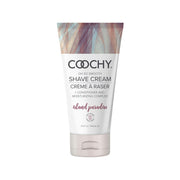 Coochy Island Paradise shave cream with anti-bump rash free logo.