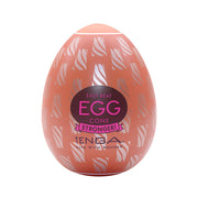 Tenga Egg Cone Disposable Male Masturbator with textured surface.