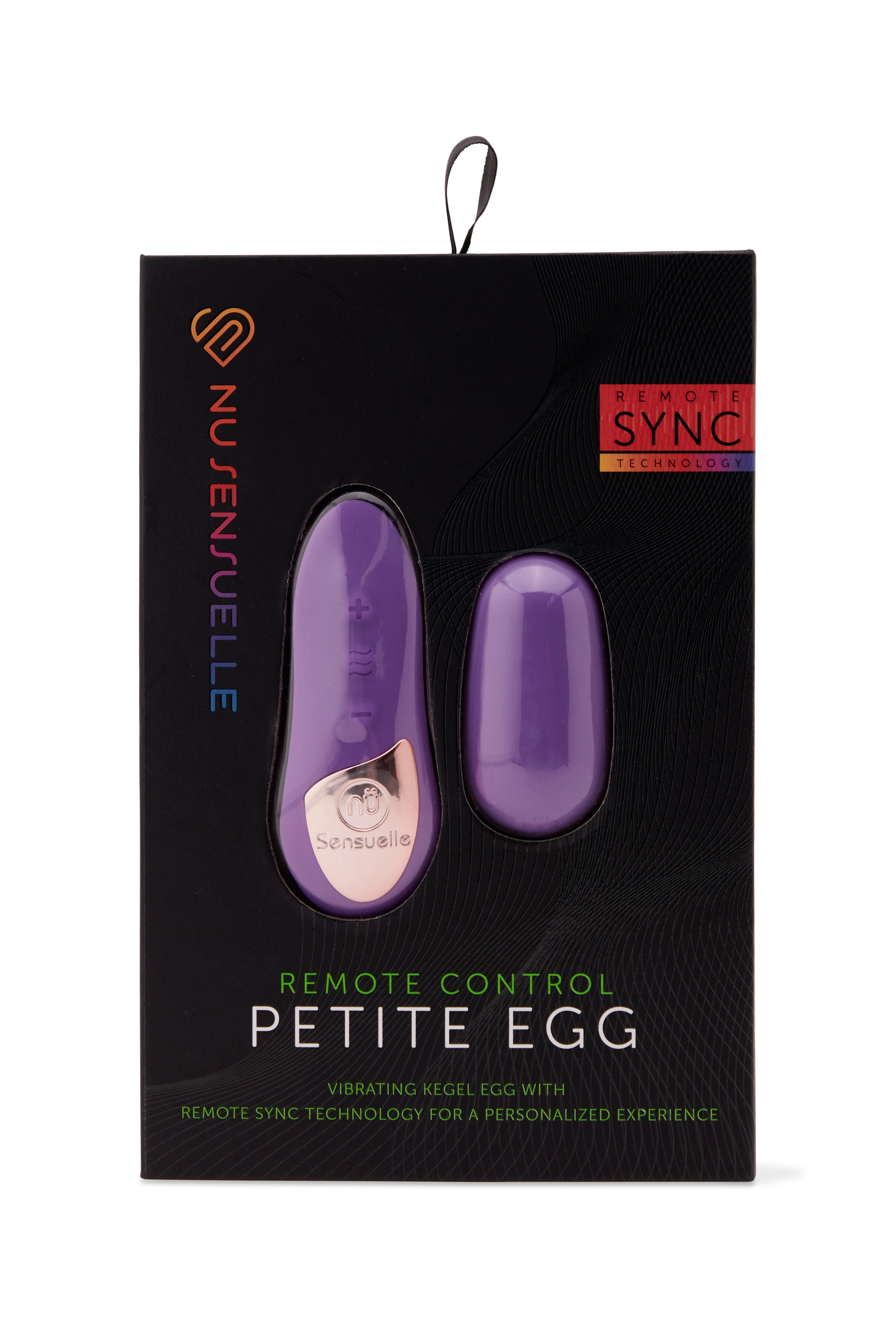 Purple Nu Sensuelle Remote Control Petite Egg Vibrator with remote.