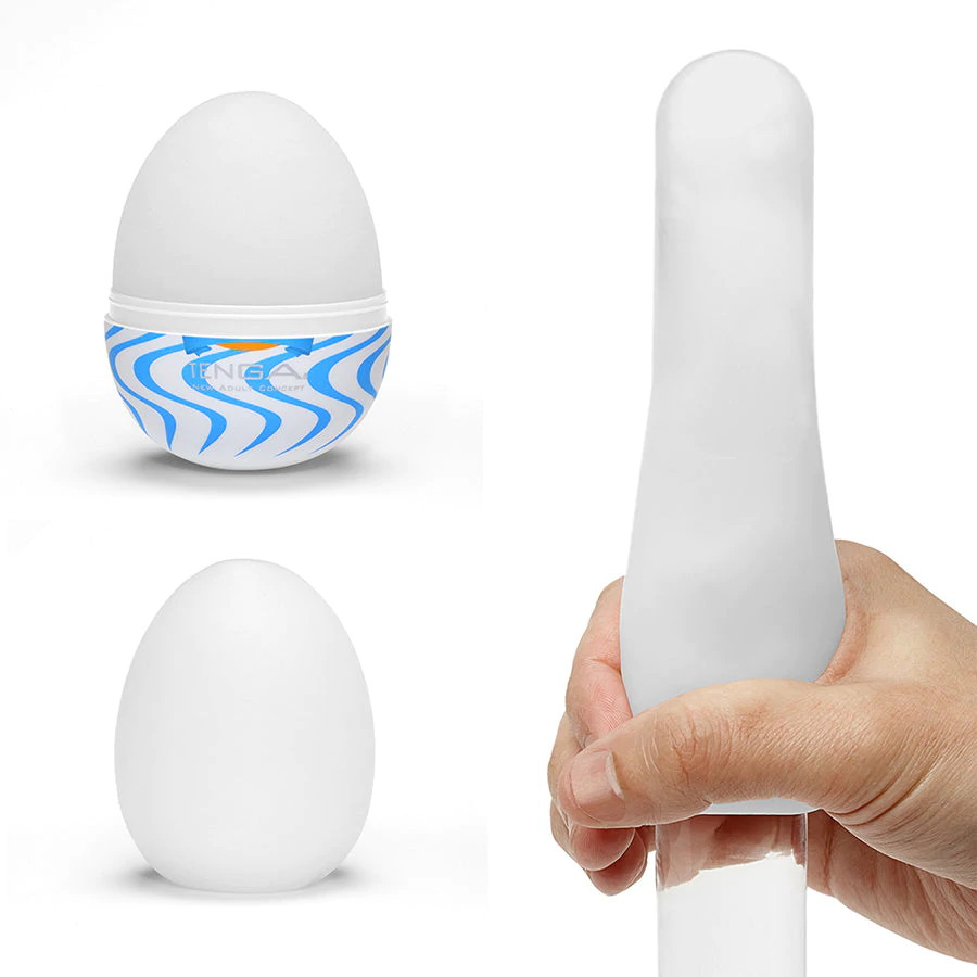 Tenga Egg Wonder Variety Pack with six stretchable sleeves.