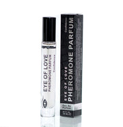Eye of Love Confidence Pheromone Parfum rollerball and box.