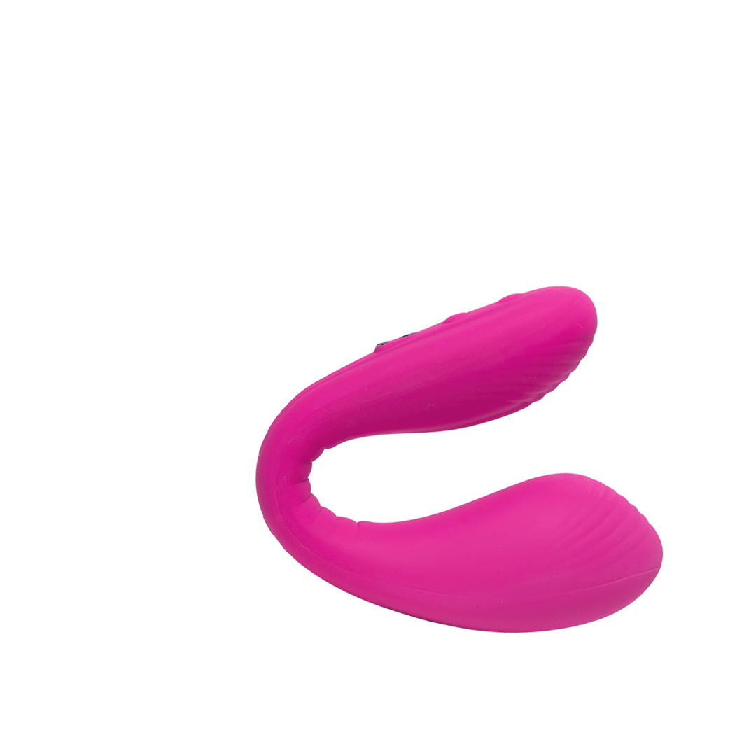Lovense Dolce app-controlled C-shaped dual vibrator
