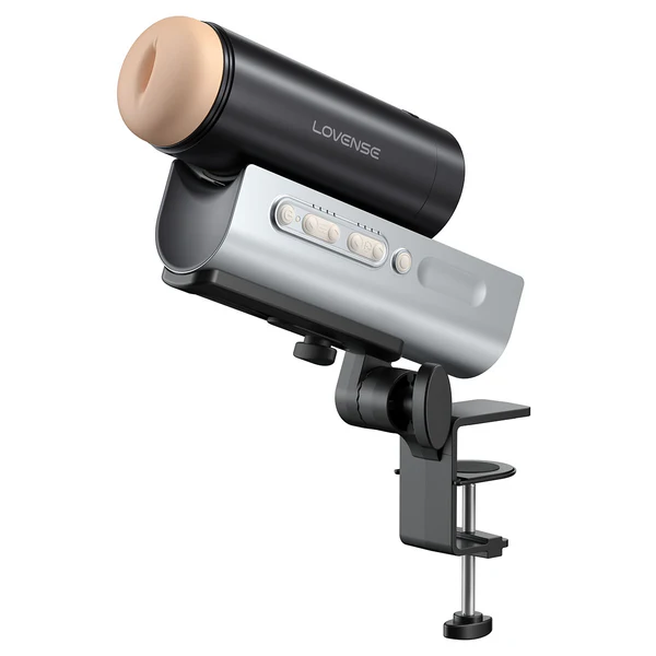 Lovense Solace Pro automatic male stroker with adjustable mount.