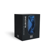 Sub One Tapping Silicone Stimulator in Stellar Blue on a black box.
