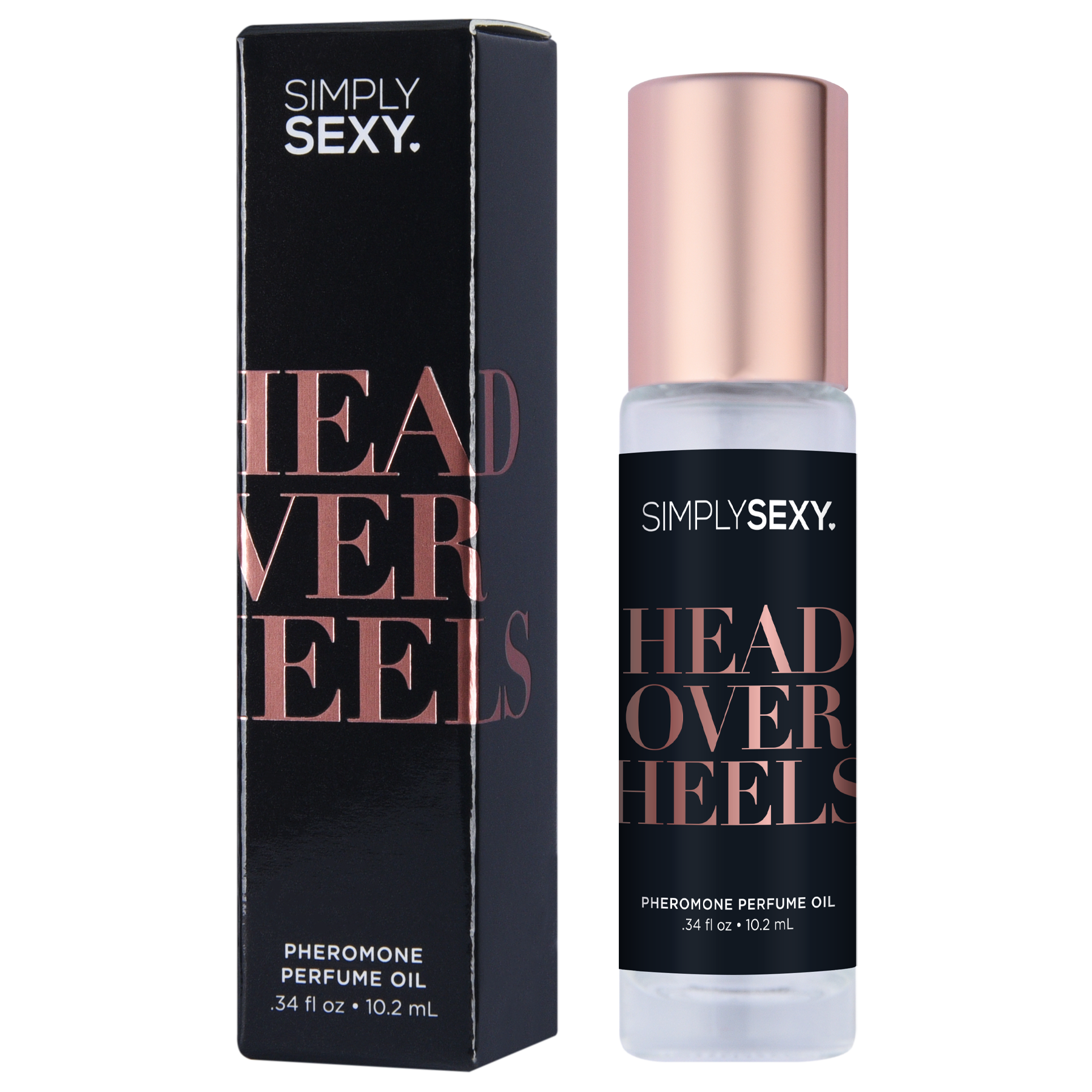Simply Sexy Head Over Heels pheromone perfume oil roll-on.