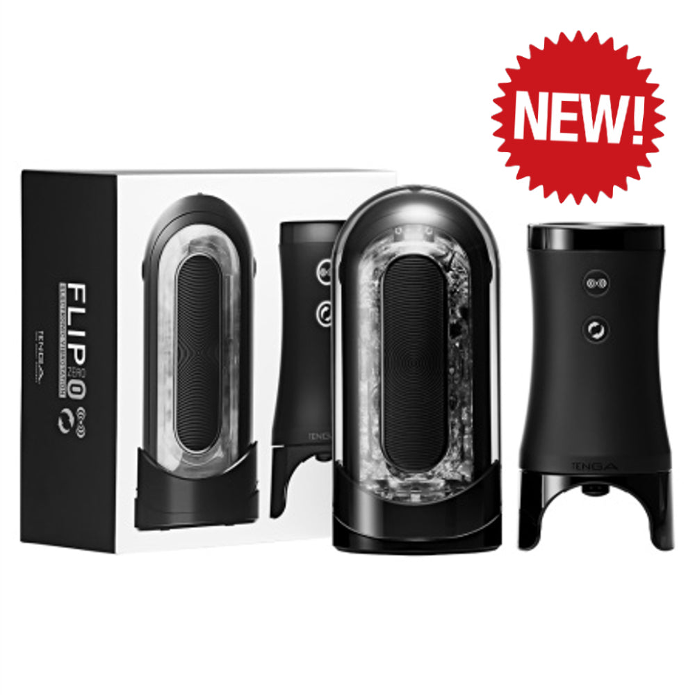 Tenga Flip Zero EVR electronic stroker with vibrating and rolling features.