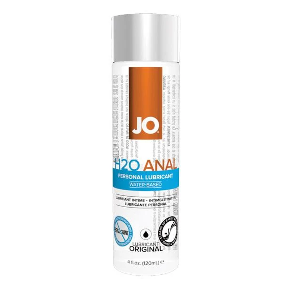 JO H2O Anal Personal Lubricant, water-based, 4 fl. oz.