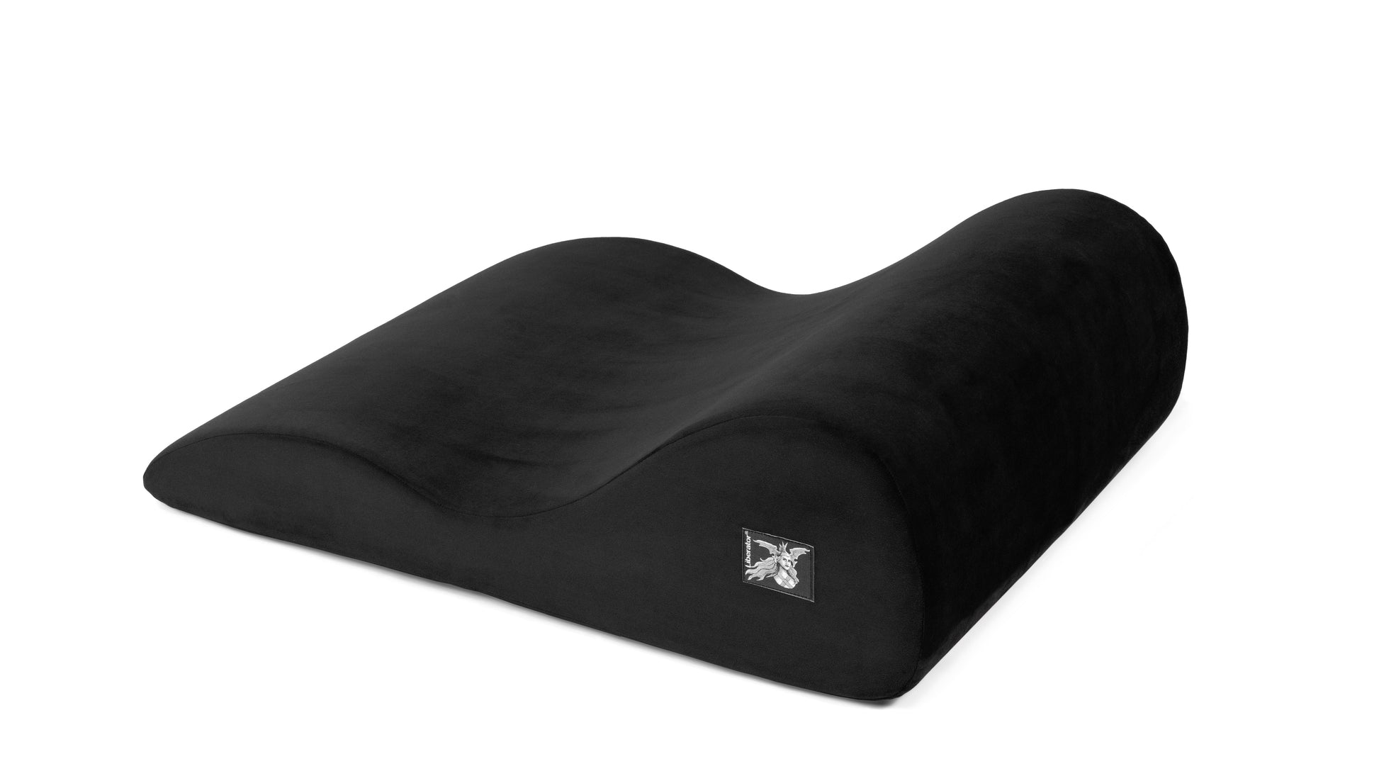 Black Liberator Hipster sex wedge pillow with contoured support.