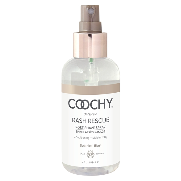 Coochy Rash Rescue Post Shave Spray in Botanical Blast.