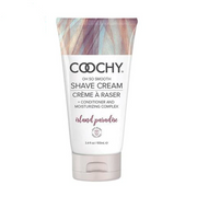 Coochy Island Paradise Shave Cream with conditioning and moisturizing complex.