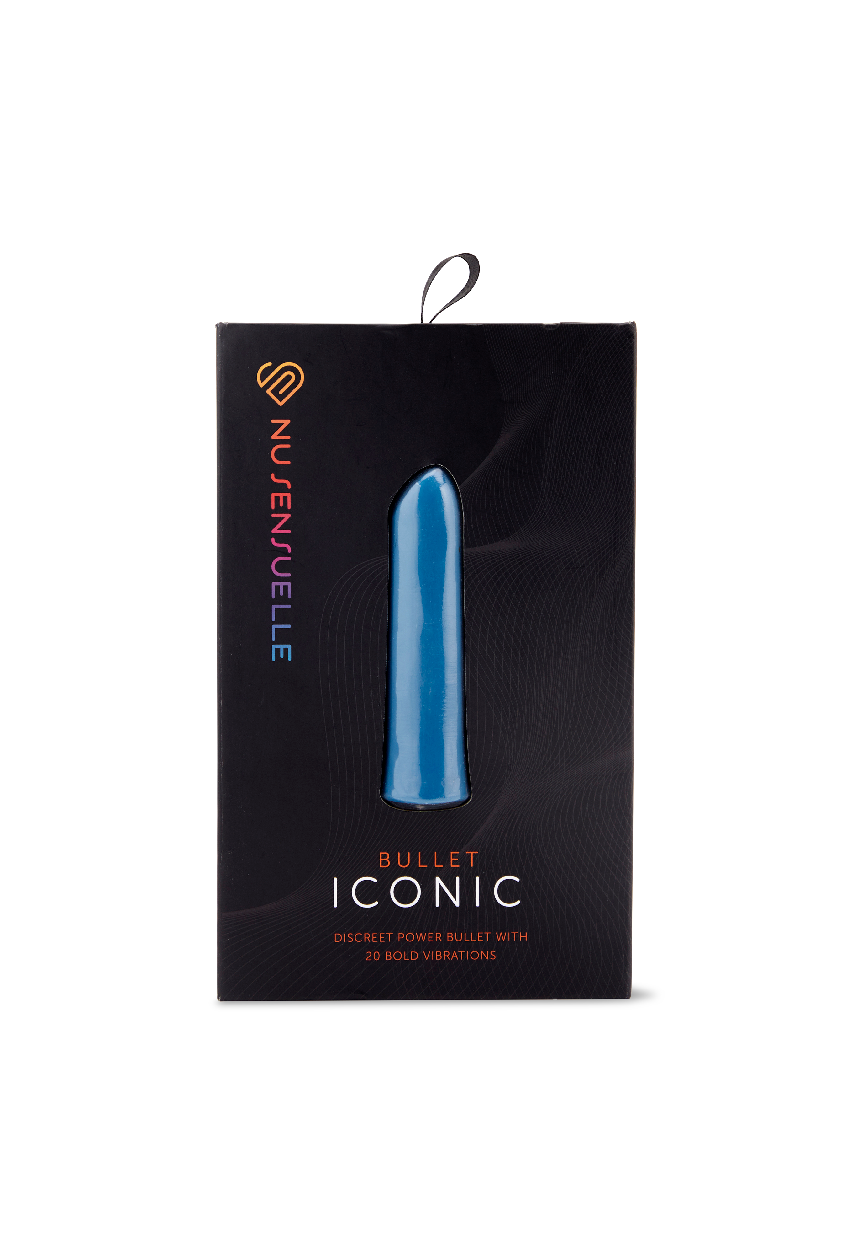 Nu Sensuelle Iconic bullet vibrator in deep turquoise.