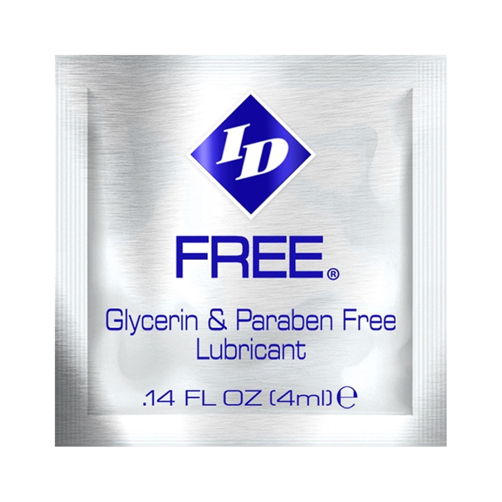 ID Lubricants sensitive skin water-based lubricant 4ml foil packet.