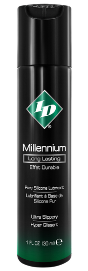 ID Lubricants Millennium Long Lasting Silicone Lubricant 1 oz bottle.