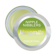 A jar of Margarita flavored nipple balm with "Nipple Nibblers" and "Margarita Cocktail" text.
