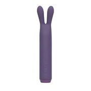 Purple rabbit bullet vibrator with flexible ears.