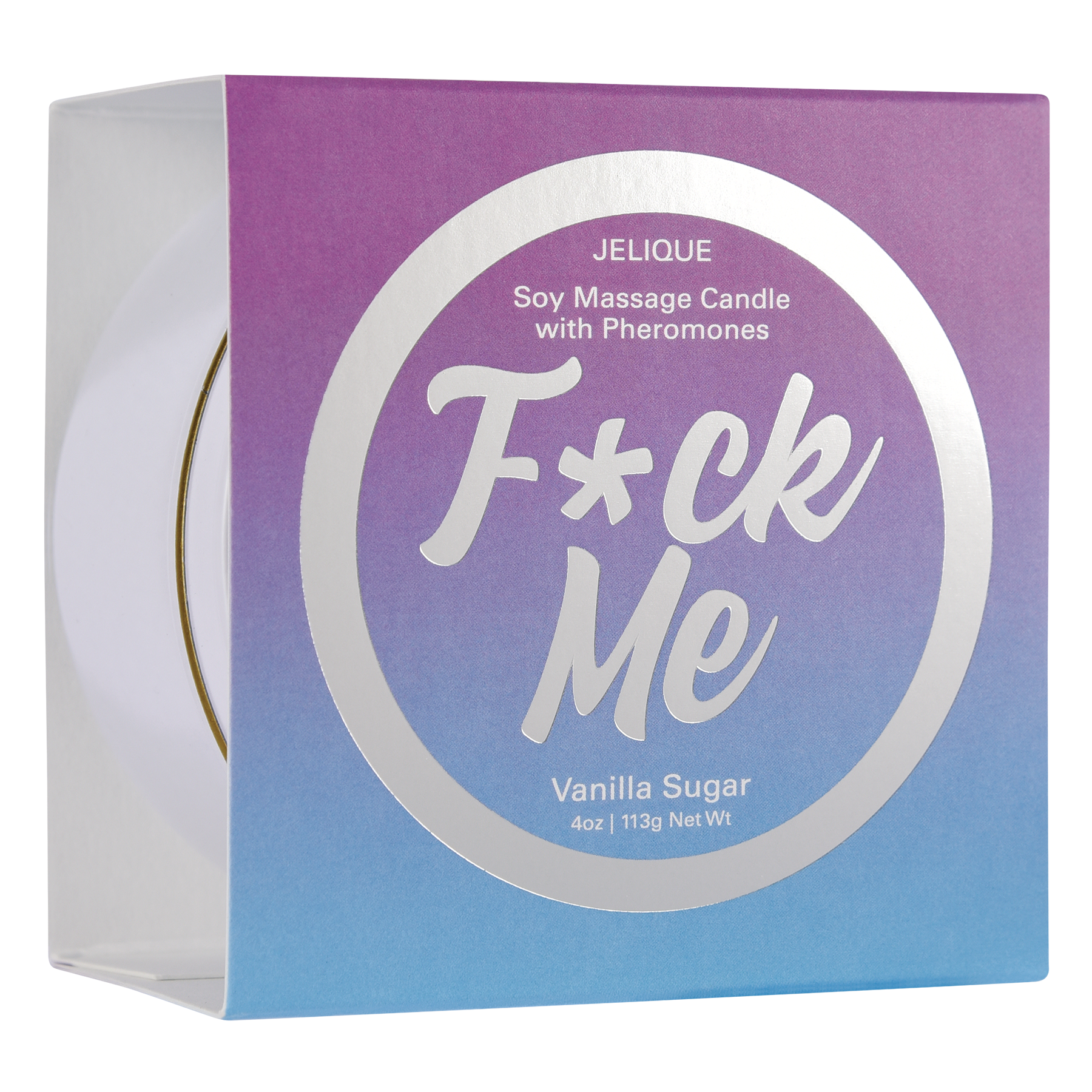 JELIQUE Vanilla Sugar Soy Massage Candle with Pheromones.