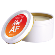 JELIQUE Hot AF Black Cherry soy massage candle with pheromones.